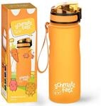 schmatzfatz Trinkflasche Kinder Auslaufsicher 0,5L, Sport Trinkflasche Schule...