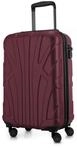 suitline - Handgep&auml;ck Hartschalen-Koffer Koffer Trolley Rollkoffer Reisekoffer, TSA,