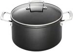 Le Creuset Aluminium-Antihaft Fleischtopf mit Glasdeckel, &Oslash; 24 cm, F&uuml;r alle