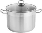 Haushalt International Universaltopf mit Glasdeckel (10l & 26cm Durchmesser) -...