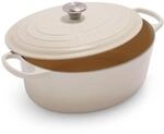 LE CREUSET - Cocotte Oval Evo. 33cm Merengue 21178337164430