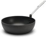 DE BUYER - Schmorpfanne, gew&ouml;lbt, antihaftbeschichtet, aus Aluminium, Durchmesser 28