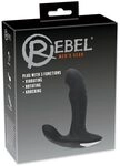 Rebel Plug with 3 functions, schwarz