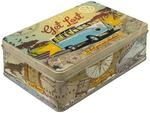 Nostalgic-Art Retro Vorratsdose Flach, 2,5 l, VW Bulli &ndash; Let's Get Lost &ndash;