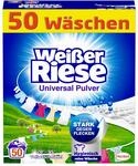 Wei&szlig;er Riese Universal Pulver, Vollwaschmittel, 50 Waschladungen, extra stark gegen