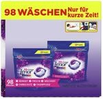 Lenor Waschmittel Pods All-in-1, Color Waschmittel, 98 Waschladungen (2 x 49)