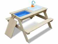Coemo Kindersitzgruppe und Sand- und Wasserspieltisch Robin Matschtisch mit