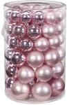 60 Christbaumkugeln Glas 4 5 6 7cm 60 St. Dose Dekokugeln Weihnachtskugeln Baumkugeln