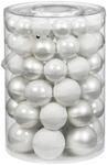 60 Christbaumkugeln Glas 4 5 6 7cm 60 St. Dose Dekokugeln Weihnachtskugeln Baumkugeln