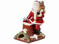 Villeroy und Boch Christmas Toys Memory Santa auf Dach, dekorative