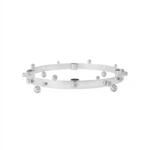 OYOY LIVING - Pearl Advent Candleholder - Silver