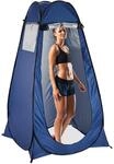 Relaxdays Pop Up Umkleidezelt, H x B x T: 190 x 120 x 120 cm, f&uuml;r 1 person,