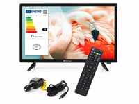 RED OPTICUM 24 Zoll TV - LE-24Z1S LED Fernseher (61cm) inkl. KFZ Adapter - Full...