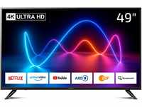 DYON Movie Smart 49 XT 123 cm (49 Zoll) Fernseher (4K Ultra-HD Smart TV, HD...