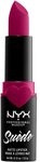 NYX Professional Makeup Lippenstift - Suede Matte Lipstick, superleichter & pudriger