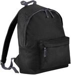BagBase Herren Bg125 agbase Fashion Rucksack / (18 Liter) (One Size) (Schwarz),