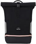 Johnny Urban Rucksack Herren & Damen Schwarz - Allen Large - Rolltop Backpack...