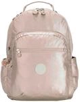 Kipling SEOUL Gro&szlig;er Rucksack, Metallic Glow (Silber)