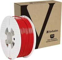 Verbatim PET-G Filament aus Polyethylenterephthalat-Glykol - 2,85 mm - rot