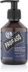 Proraso Beard Wash Azur Lime, 200 ml, duftendes Bartshampoo reinigt, pflegt und
