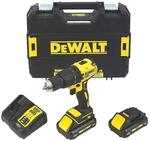 Dewalt DCD778L2T 65Nm, Brushless Akku-Schlagbohrschrauber-Set 65N, 18V 3,0Ah, TSTAK