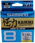 Shimano Kairiki 8 59WPLA58R geflochtene Angelschnur, Gelb, 150 m