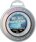 Savage Gear Fluorocarbon Vorfachschn. Angeln - 100% Soft 50m