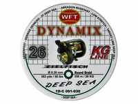 WFT Dynamix Round Deep Sea grün 520m, geflochtene Schnur zum Meeresangeln,