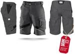 K&Uuml;BLER Workwear | K&Uuml;BLER ACTIVIQ Arbeitsshorts | Anthrazit/Schwarz | Gr&ouml;&szlig;e 48