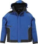 FHB Softshell Jacke Walter, gr&ouml;&szlig;e XL, schwarz / blau, 78518-3620-XL