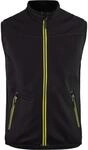 Blakl&auml;der 385025169933L Softshell Weste Gr&ouml;&szlig;e in schwarz/gelb, L