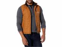 Carhartt Men's Rain Defender Relaxed Fit Lightweight Insulated Vest, Brown, XXL
