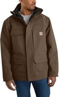 Carhartt Super Dux Relaxed Fit Isolierter traditioneller Mantel Herren Braun S