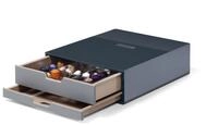 Durable Coffee Point Box S Aufbewahrungsbox (mit 2 Schubladen f&uuml;r Kaffee/Tee,