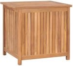 vidaXL Teak Massiv Gartenbox Aufbewahrungsbox Auflagenbox Kissenbox Gartentruhe