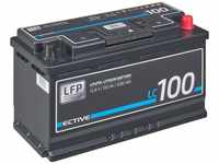 ECTIVE LC100 LiFePo4 Batterie - 12V, 100Ah, BMS, wiederaufladbar, wartungsfrei...