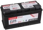 Accurat Impuls I105 AGM Autobatterie - 12V, 105Ah, 950A, zyklenfest, wartungsfrei,
