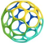 Bright Starts Oball Classic, Flexibles und leicht Greifbares Design f&uuml;r Kinder Jeden