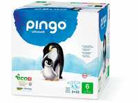 Pingo Umweltfreundliche Windeln, hypoallergen, Größe 6 XL (15-30 kg), 2 x 32...