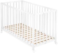 roba Klappbett Fold Up 60 x 120 - Klappbares Babybett aus Holz - 2-fach