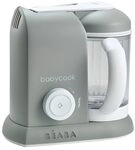 B&Eacute;ABA - Babycook Solo - 4 in 1 Babynahrungszubereiter - Schonender Dampfgarer -