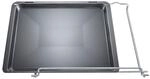 Bosch HEZ541600 Zubeh&ouml;r f&uuml;r Back&ouml;fen, Backblech, grau emailliert, seitlich