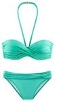 Lascana Damen B&uuml;gel-Bandeau-Bikini