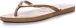 Havaianas Wmns Slim Logo Bronzo Bronzo/39-40