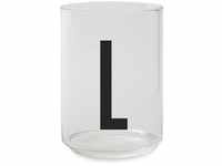 Design Letters Persönliches Trinkglas (L) | Dekorative Wassergläser 350 ml |...