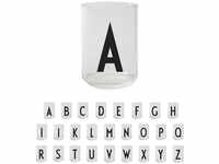 Design Letters Persönliches Trinkglas (A) | Dekorative Wassergläser 350 ml |...