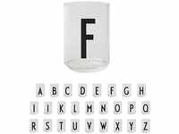 Design Letters Persönliches Trinkglas (F) | Dekorative Wassergläser 350 ml |...