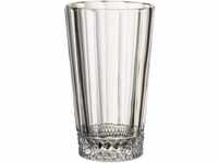 Villeroy und Boch Opéra Longdrinkglas, 4er-Set, 340 ml, Kristallglas, Klar