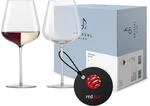 Zwiesel Glas Allroundglas Vervino (2-er Set), edle Weingl&auml;ser f&uuml;r Rot-, Wei&szlig; und