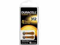 DURACELL 312 Easy TAB Hoergeraetebatterie 6 Stück
